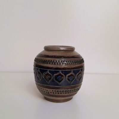 Wazon kamionkowy vintage – Ceramika solna Westerwald, lata 70.