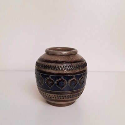 Wazon kamionkowy vintage – Ceramika solna Westerwald, lata 70.