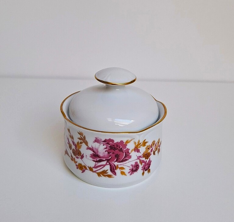 Porcelanowa cukiernica Jlmenau Henneberg – Vintage NRD