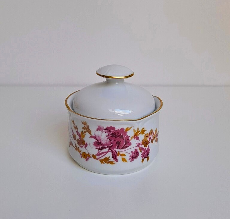 Porcelanowa cukiernica Jlmenau Henneberg – Vintage NRD
