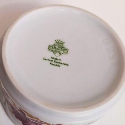 Porcelanowa cukiernica Jlmenau Henneberg – Vintage NRD