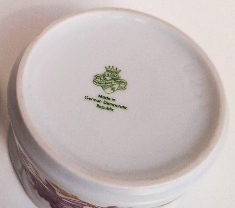 Porcelanowa cukiernica Jlmenau Henneberg – Vintage NRD