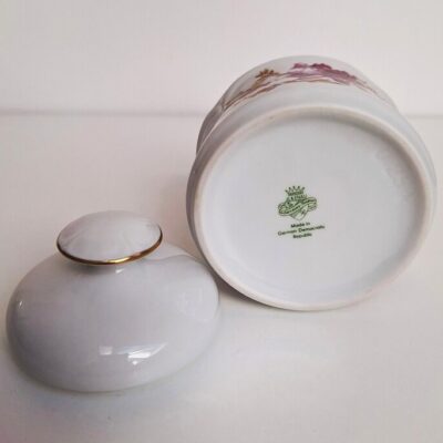 Porcelanowa cukiernica Jlmenau Henneberg – Vintage NRD