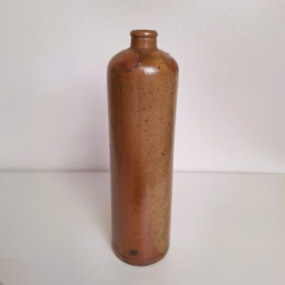 Zabytkowa Butelka Kamionkowa 1L Sygnowana – Antyk Vintage