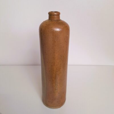 Zabytkowa Butelka Kamionkowa 1L Sygnowana – Antyk Vintage
