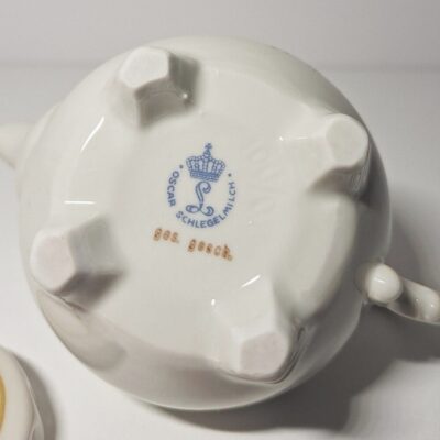 Kolekcjonerski Imbryczek Vintage - Porcelana Oscar Schlegelmilch