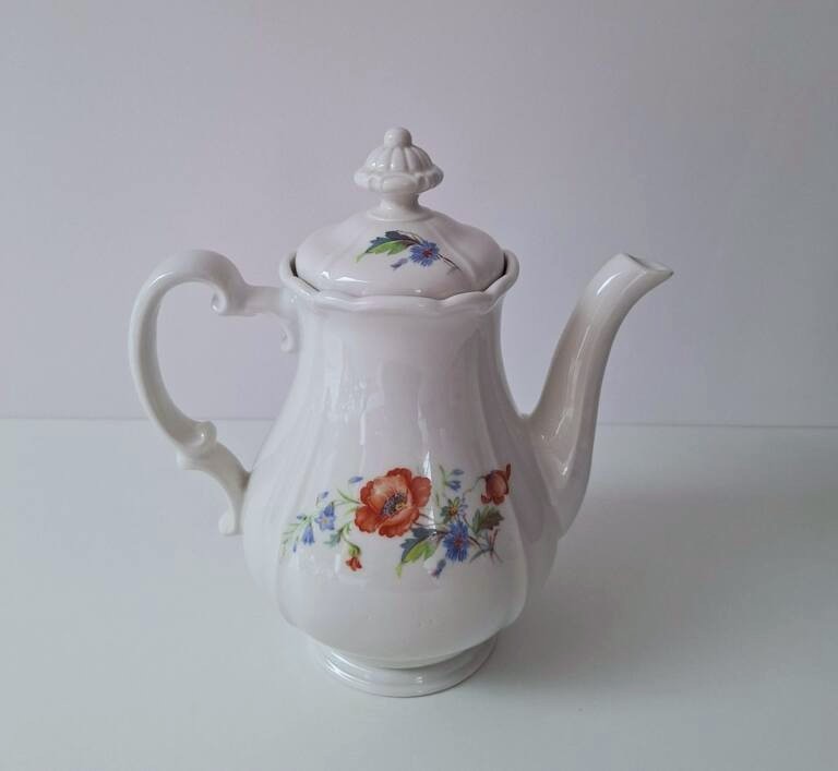 Porcelanowy Dzbanek Neu-Tettau (NPT) – Polne Kwiaty Vintage