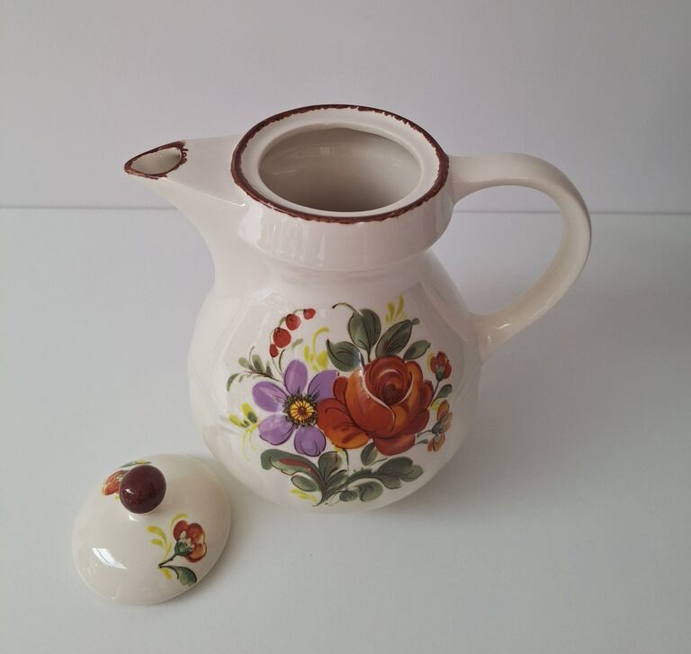 Włoski Dzbanek Ceramiczny Vintage Pagnossin Treviso - Retro
