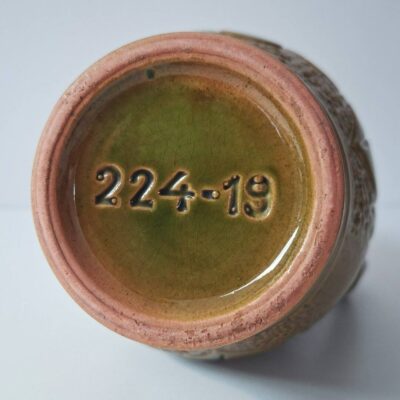 Dzbanek wazon West Germany oliwkowy vintage lata 70.