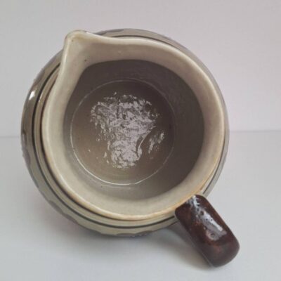 Ceramiczny Dzbanek Vintage – Ręcznie Malowany Folk