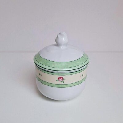 Porcelanowa cukiernica TCM Tchibo Marienbad Rote Rosen
