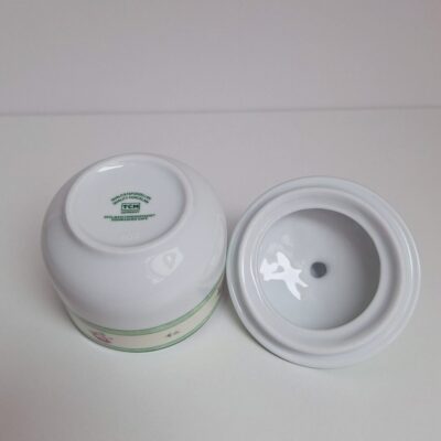 Porcelanowa cukiernica TCM Tchibo Marienbad Rote Rosen