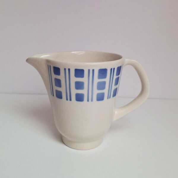 Mlecznik Renate VEB Torgau Spritzdekor Bauhaus Vintage NRD