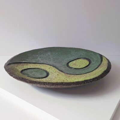 Ceramiczna Patera Dekoracyjna Yin Yang - Handmade