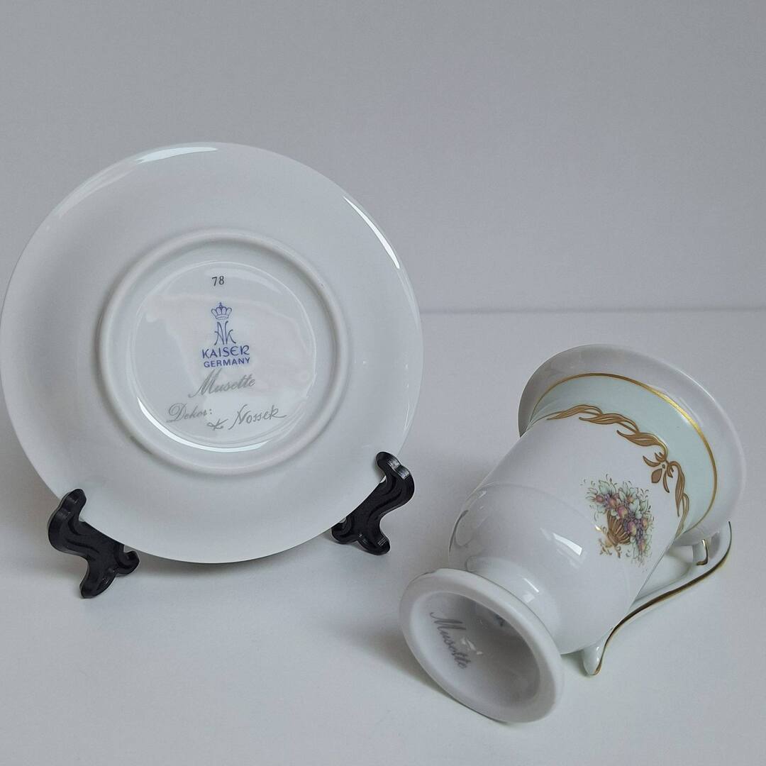 Kolekcjonerska filiżanka Kaiser „Musette” – projekt K. Nossek