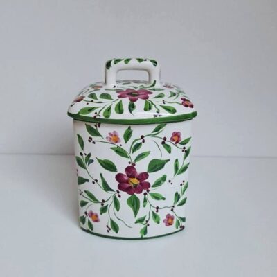 Pojemnik Ceramiczny RC & CL Portugal – Hand Painted (Vintage)