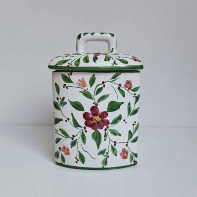 Pojemnik Ceramiczny RC & CL Portugal – Hand Painted (Vintage)