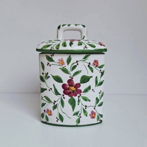 Pojemnik Ceramiczny RC & CL Portugal – Hand Painted (Vintage)