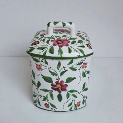 Pojemnik Ceramiczny RC & CL Portugal – Hand Painted (Vintage)