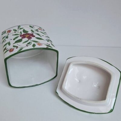 Pojemnik Ceramiczny RC & CL Portugal – Hand Painted (Vintage)