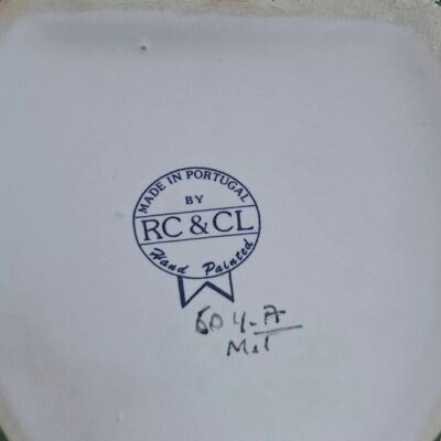 Pojemnik Ceramiczny RC & CL Portugal – Hand Painted (Vintage)