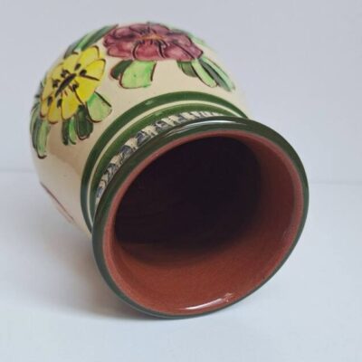 Wazon Ceramiczny Steuler – Vintage Lata 70. – Ręcznie Malowany