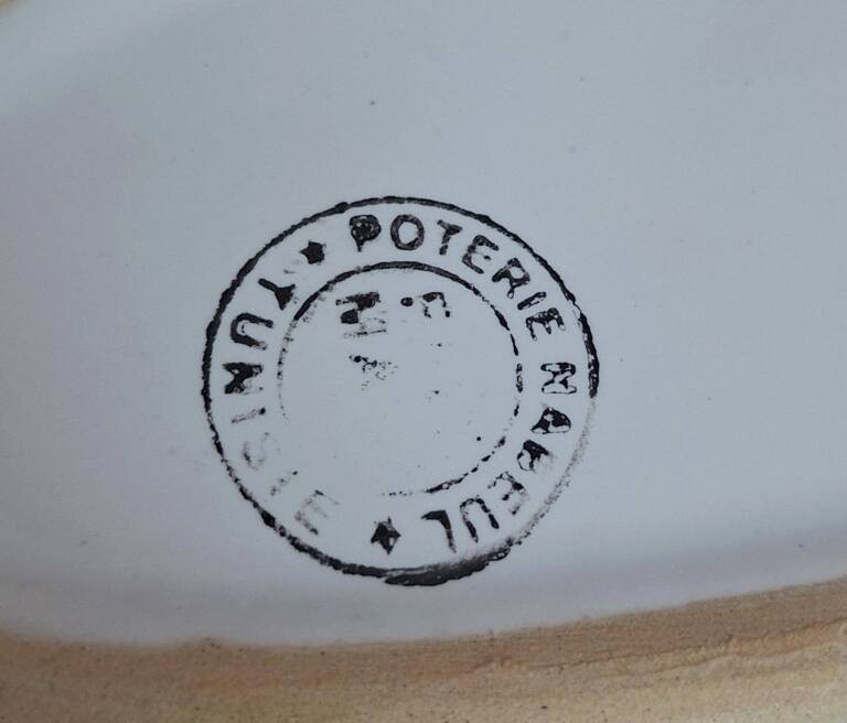 Ceramiczny Półmisek Owalny 100% Rękodzieło – Nabeul, Tunezja