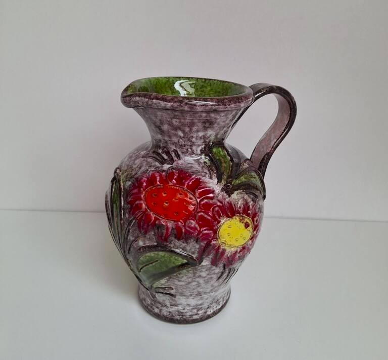 Ceramiczny Wazon Dzbanek Scheurich – West Germany Vintage