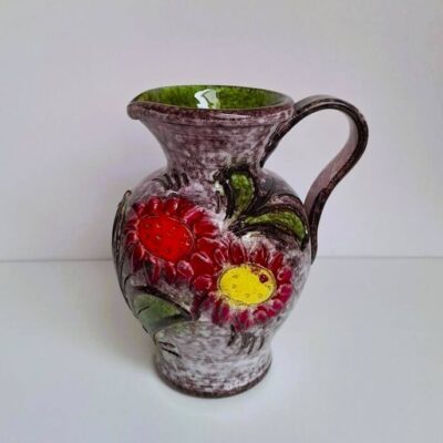 Ceramiczny Wazon Dzbanek Scheurich – West Germany Vintage