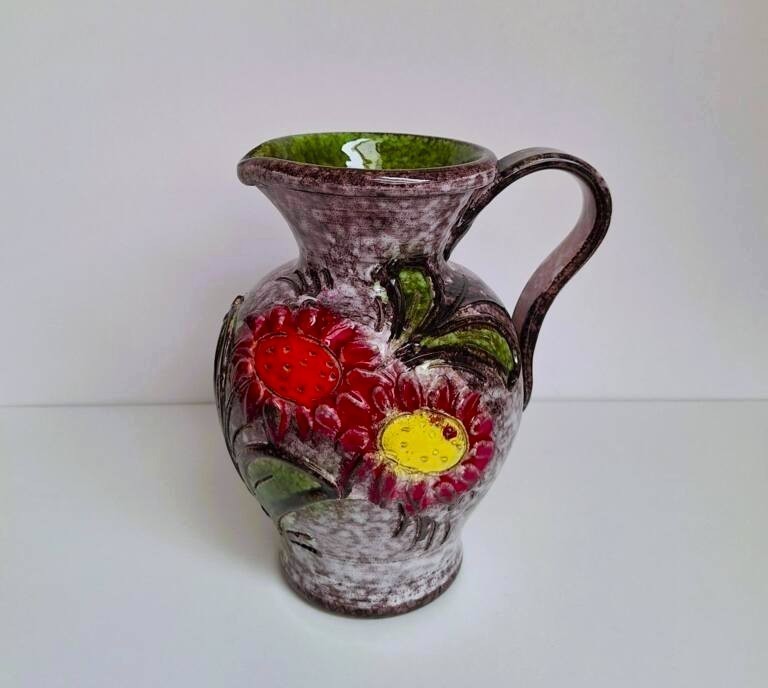 Ceramiczny Wazon Dzbanek Scheurich – West Germany Vintage
