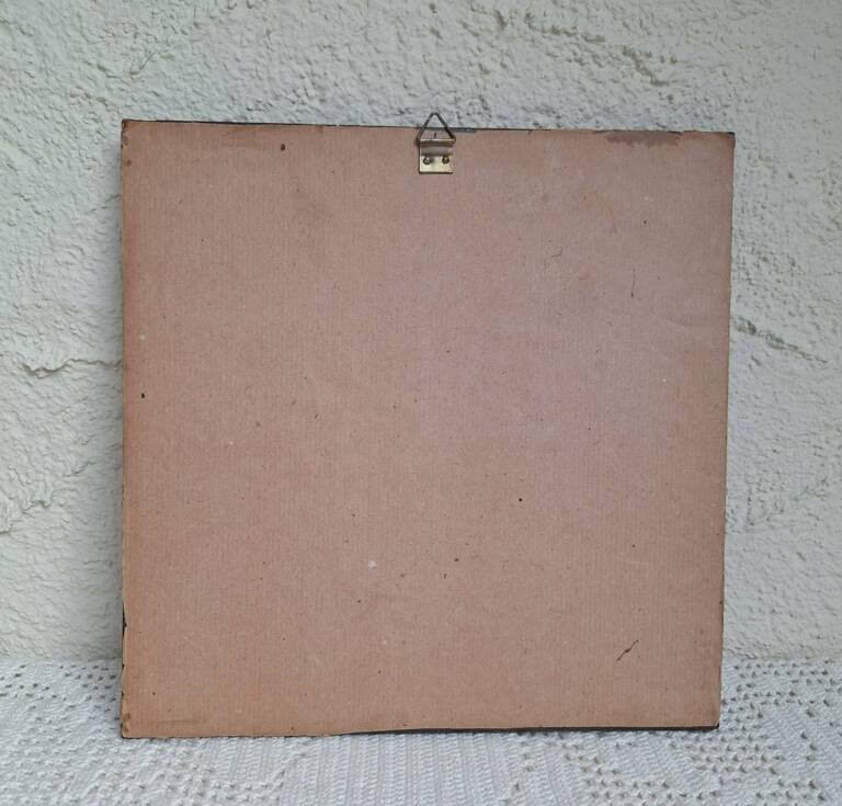 Miedziany obraz vintage – Kaczki w locie, metaloplastyka