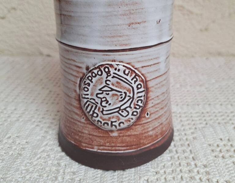 Ceramiczny Kufel retro Szwejk – Hospoda U Kalicha, Praga