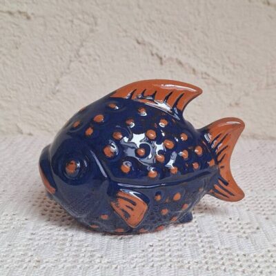Skarbonka Ryba Ceramiczna Expertic Gräfenroda NRD Vintage