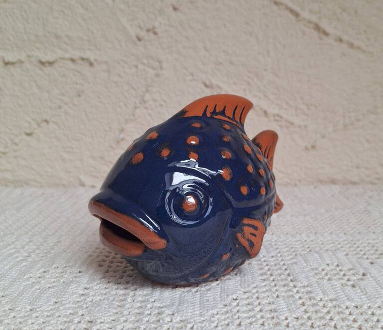Skarbonka Ryba Ceramiczna Expertic Gräfenroda NRD Vintage