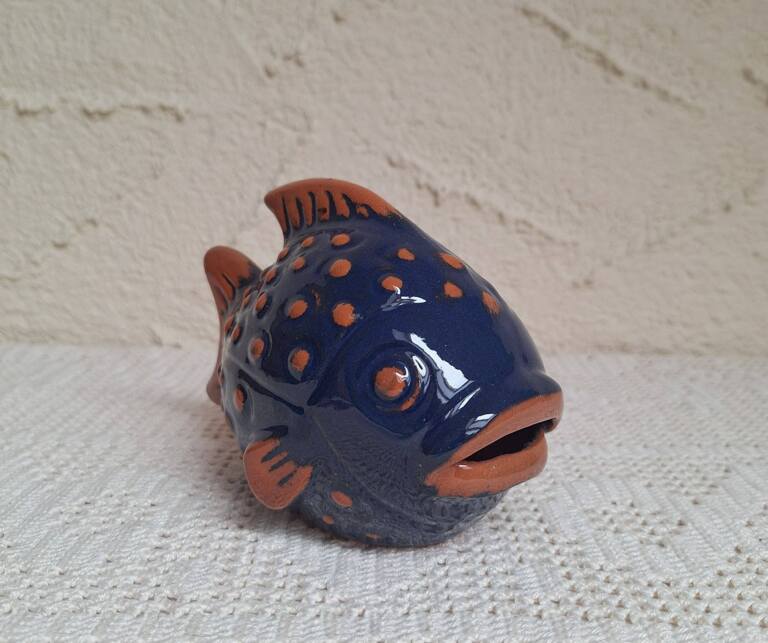 Skarbonka Ryba Ceramiczna Expertic Gräfenroda NRD Vintage