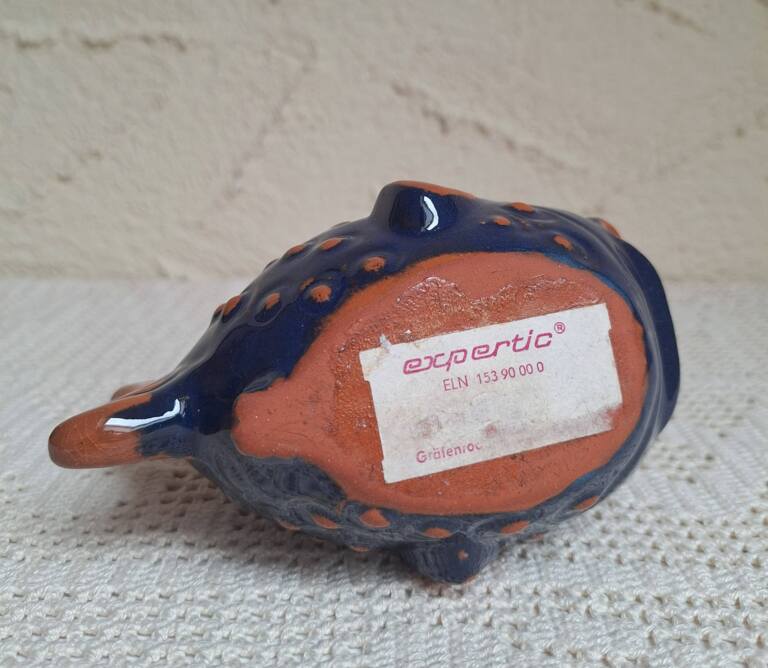 Skarbonka Ryba Ceramiczna Expertic Gräfenroda NRD Vintage